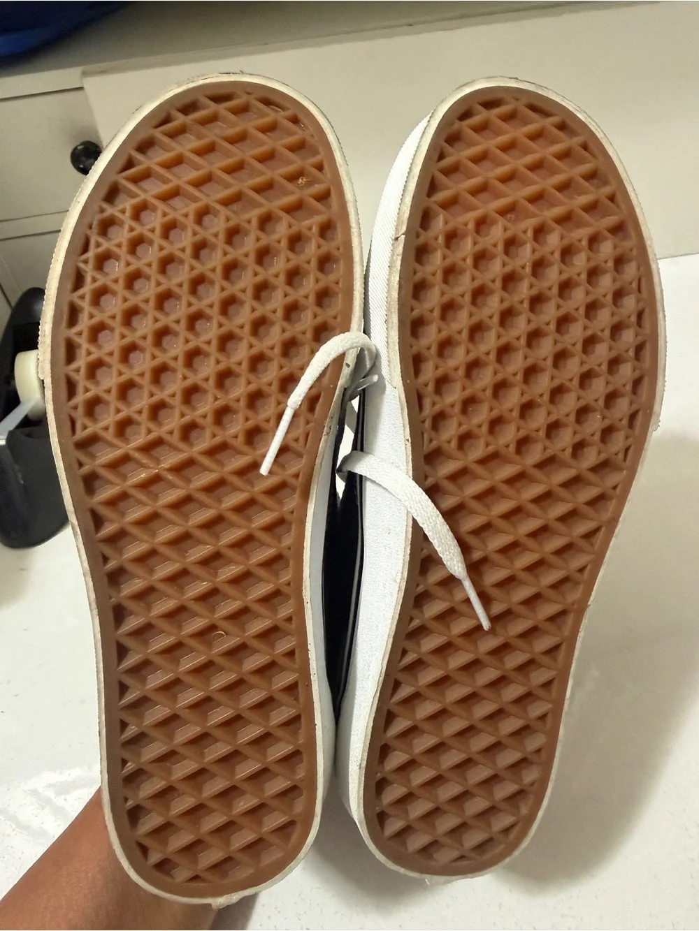 Classic Black and White Skate Sneakers new without box